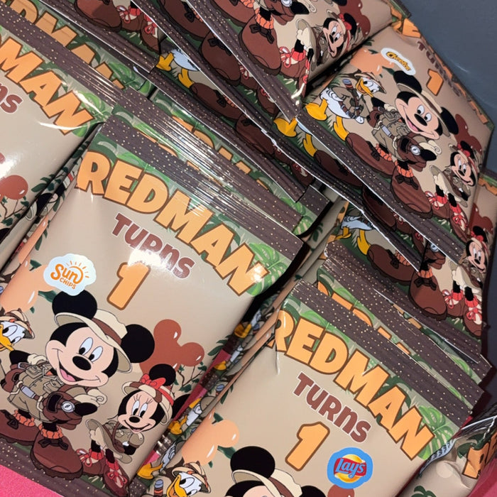 🦁🐭✨ Happy 1st Birthday to Redman! 🎉🎂Party Favors